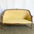 Brown Vintage Hollywood Regency Wooden Settee Sofa For Sale - Image 8 of 12