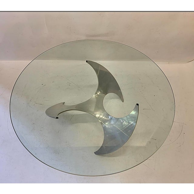 1960s Kurt Hesterberg Style Propeller Coffee Table | Chairish