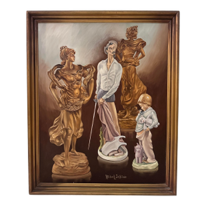 Quirky Figurative Painting.