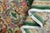 1970s Vintage Persian Handmade Wool Cotton Green Area Rug For Sale - Image 11 of 11