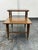 Design Plus Gallery presents a Mid-Century Modern Two-Tier Side Table. This tiered wood table has a rectangular lower...