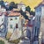 Large Vintage Original Oil Painting Spanish Village Mediterranean Scene For Sale - Image 4 of 11