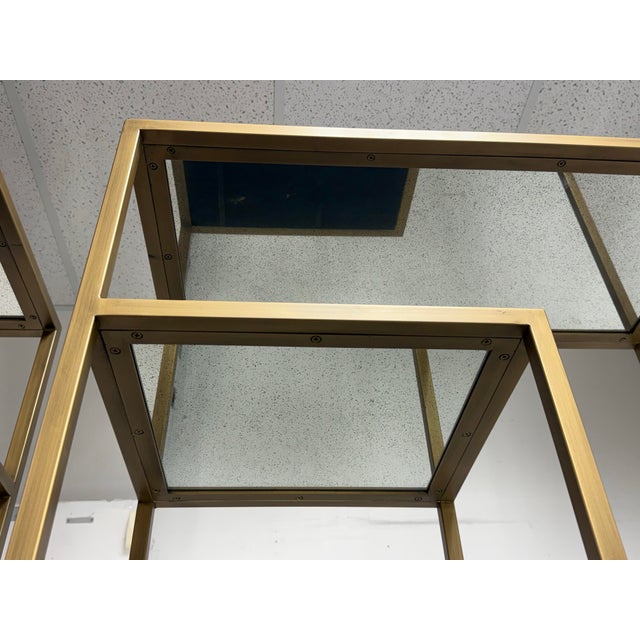 Metal Coco Republic Haarlem Shelving Units, Pair For Sale - Image 7 of 12