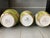 2000 - 2009 Kitchen Ceramic Storage Canisters - Set of Three For Sale - Image 5 of 14