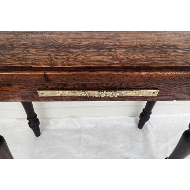 Antique Table in Oak, 1890s For Sale - Image 3 of 18