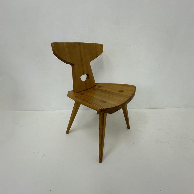 Dining Chairs in Pine from Jacob Kielland-Brandt, Denmark, 1960s, Set of 3 For Sale - Image 10 of 11