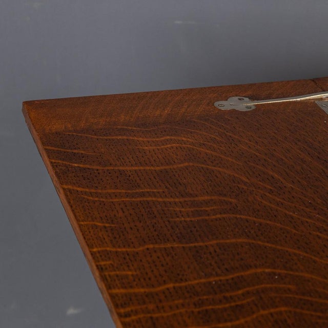 Smokers Table with Silver Accessories from Mappin & Webb, 1900s, Set of 12 For Sale - Image 16 of 18