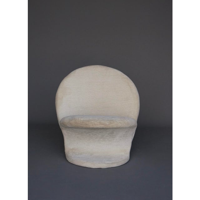 Rare Pierre Paulin chair from the 1960s. This is an early edition, as evidenced by the soft underside rather than a solid...