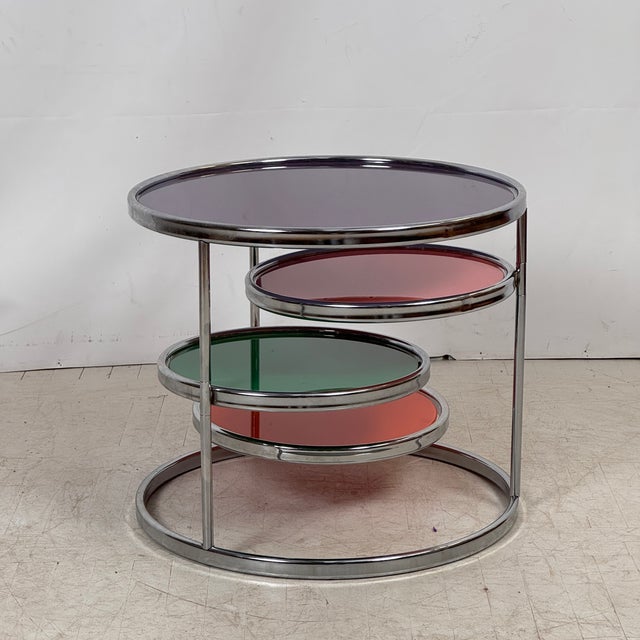 Kare Swivel Glass Coffee Table by Milo Baughman, 1960s For Sale - Image 6 of 10
