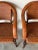 Bryan Ashley International Rattan and Leather Side Chairs - a Pair For Sale - Image 11 of 13