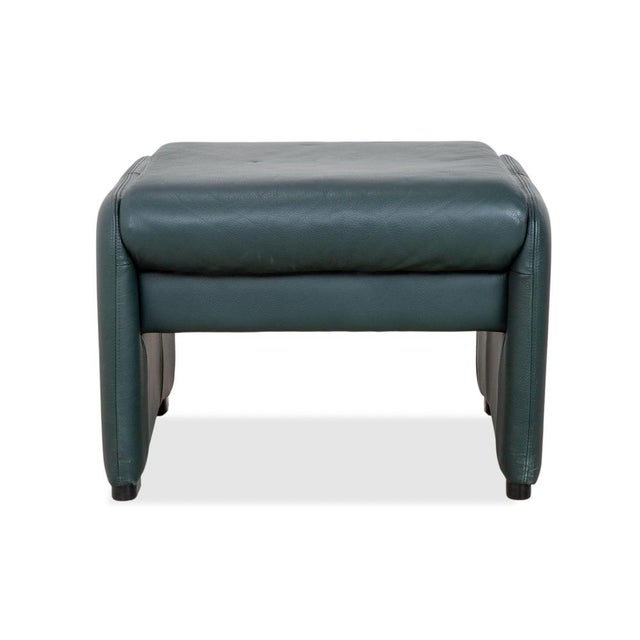 Animal Skin Atlanta Leather Stool from Laauser For Sale - Image 7 of 11