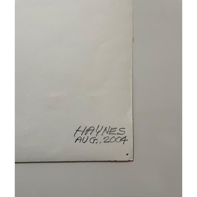 2000 - 2009 Irving B Haynes, Abstract Expressionist Color Block Painting Mod Architect Irving Haynes Risd For Sale - Image 5 of 8
