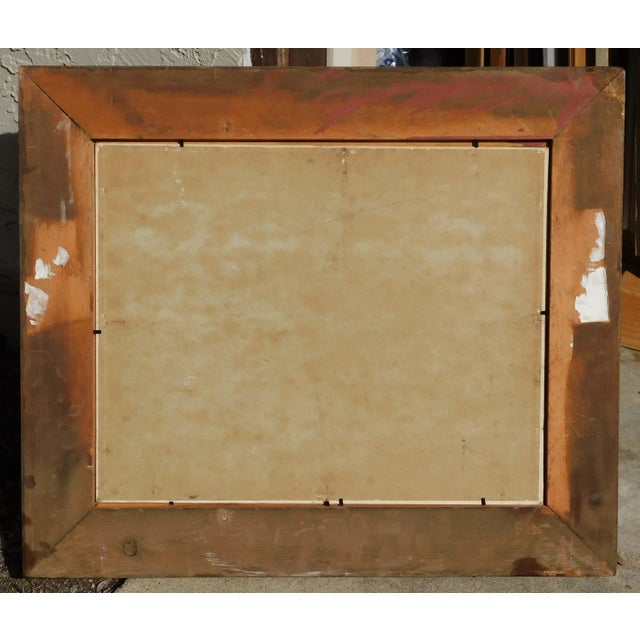 Vintage oil painting on board by noted early California artist, Frederick Becker born 1888. Iimage size 16 x 20 Nice...