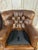 Pair of English Library Club Chairs in Hand-Finished Cognac Leather For Sale - Image 17 of 18
