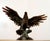 Vintage Copper Plated Eagle In-Flight Sculpture For Sale - Image 4 of 13