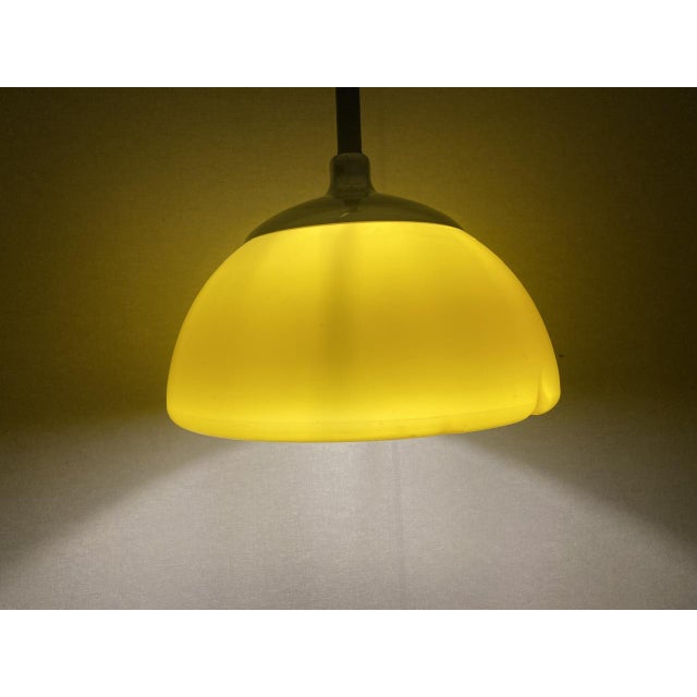 Space Age Mushroom Ceiling Lamp in Yellow by Cosack, 1960s For Sale - Image 16 of 18