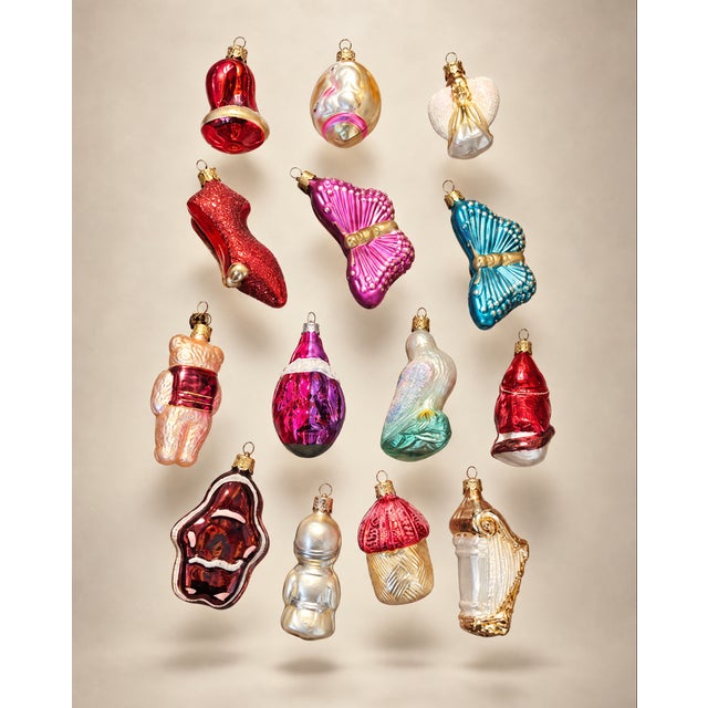 Old World Christmas & Radko Ornaments - Set of 14 - INGE GLAS Includes Old World Christmas and Christopher Radko ornaments...