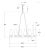 2020s AERIN for Visual Comfort Signature Fontaine Linear Chandelier in Plaster with Linen Shades For Sale - Image 5 of 5