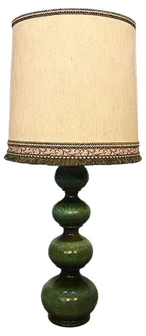 German Large Ceramic Table Lamp from Kaiser Leuchten, 1960s