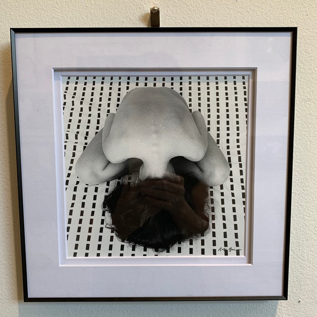 1980s 1980s "Stella Christine" Black and White Figurative Photograph by Rob Brinson For Sale - Image 5 of 11