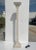 Mid-Century Modern Vintage Travertine Stone Floor Lamp For Sale - Image 3 of 11