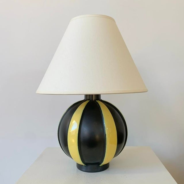 Decorative Ceramic Table Lamp, 1950 For Sale - Image 12 of 12