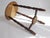 Brown Antique English Round Carved Wooden Bobbin Stool, 1920s For Sale - Image 8 of 9