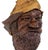 Arts & Crafts Late 20th Century Very Fine Detailed Burl Wood Carving of an Elf or Gnome Face Wall Sculpture MINT For Sale - Image 3 of 10