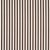 Sample - Schumacher Brigitte Stripe Fabric in Brown For Sale
