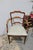 Brown Set of 6 Vintage Cherry French Provincial Ladder Back Dining Chairs, 37” H For Sale - Image 8 of 18