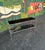 Metal Postmod Chrome Faux Bamboo & Smoked Glass Console Table For Sale - Image 7 of 11