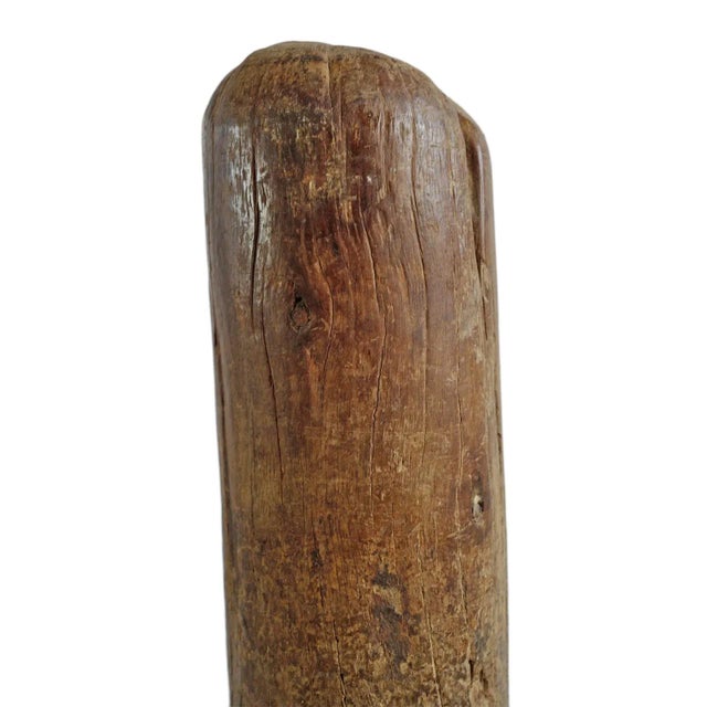 Mid 20th Century Tuareg Wood Pestle Stick For Sale - Image 4 of 8