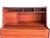 Brown Danish Teak Vanity Secretary Desk | Arne Vodder Style Mid-Century For Sale - Image 8 of 9