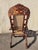Brown Indian Folding Armchair in Carved Wood For Sale - Image 8 of 18