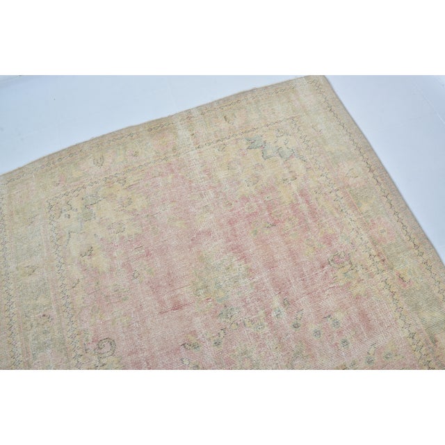 1950s Oushak Home Living Rug For Sale In Phoenix - Image 6 of 10