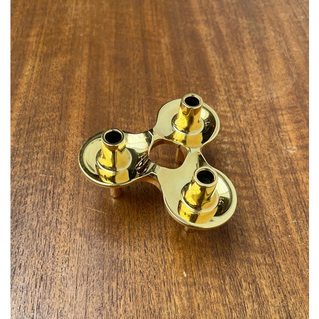 Vintage Space Age Orion Stacking Candleholder by Ceasar Stoffi & Fritz Nagel for BMF, 1960s For Sale - Image 4 of 8