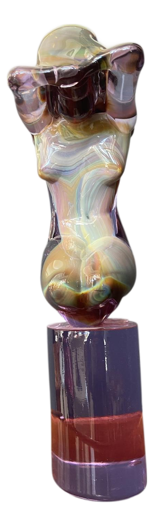 Loredano Rosin, Figurative Sculpture, 1990s, Murano Glass