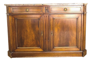 Directoire Style Mahogany and Veneer Buffet, 1800s