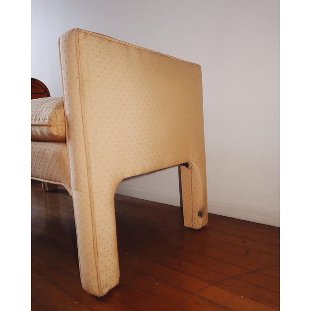 1980s Karl Springer Style Parsons Bench, Circa 1980s For Sale - Image 5 of 15