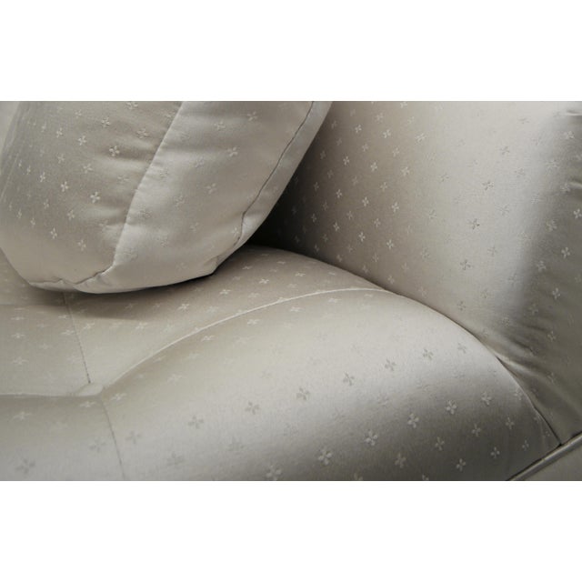 Vanilla Mid Century Gondola Sofa by Baker For Sale - Image 8 of 8