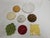 Vintage Ceramic Hamburger Coaster Set With Saucer - 8 pcs For Sale - Image 6 of 14