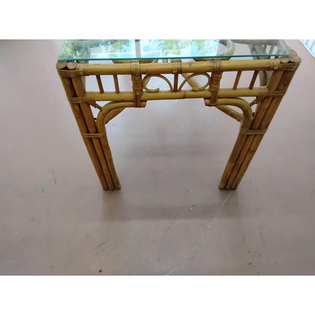 1960s 1960s Old Florida Library Table or Dinette For Sale - Image 5 of 7