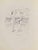 China ink drawing on paper. Hand signed in pencil. Very good condition. This piece is attributed to the mentioned...