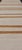 Ivory Vintage Turkish Kilim Runner With Horizontal Stripes in Ivory and Cognac For Sale - Image 8 of 12