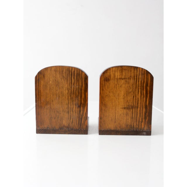 Mid 20th Century Vintage Eagle Bookends For Sale - Image 5 of 12
