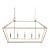 Adler Large Rectangular Chandelier For Sale