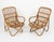 Mid-Century Bamboo and Rattan Armchairs in the style of Tito Agnoli, Italy 1960s For Sale - Image 10 of 16