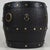 19th Century English Oak Barrel Planter with Brass Banding For Sale - Image 4 of 9
