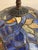 Vintage Tiffany Style Lamp With Foliage Design For Sale - Image 10 of 15