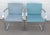 Blue Late 20th Century Ludwig Mies Van Der Rohe Brno Style Chairs Flat Arm For Sale - Image 8 of 12
